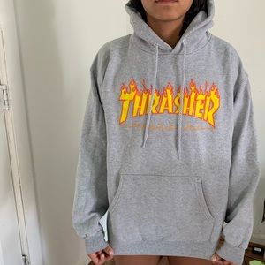 Grey Thrasher hoodie